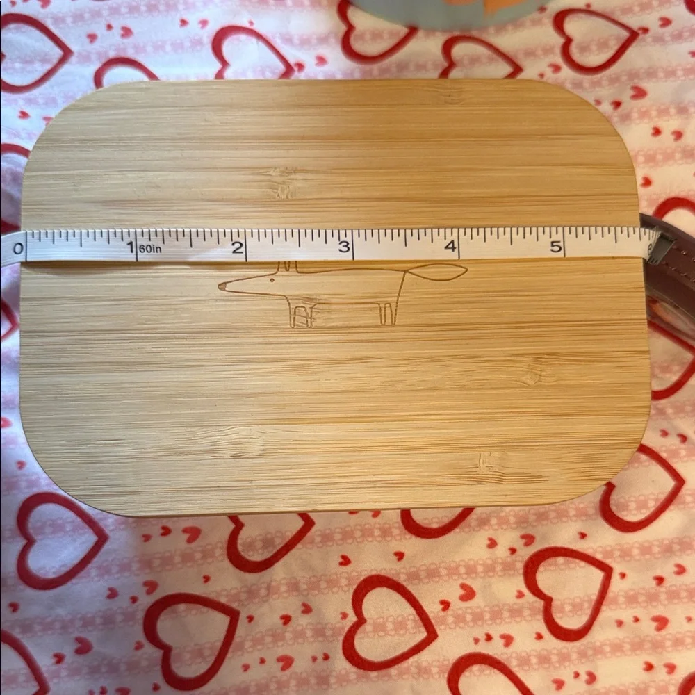 Matching Set- Canister & Glass Food Storage Jar with Bamboo Lids. So many uses!